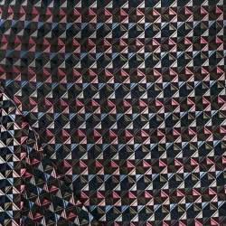 Emporio Armani Multicolor Geometric Jacquard Ruffled Mini Skirt S