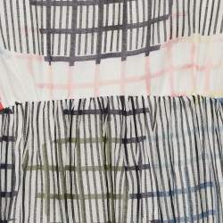 Pre Owned Emporio Armani Multicolor Printed Cotton Blend Sleeveless Maxi Dress L