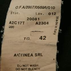 Pre Owned Emporio Armani Black Silk Pleat Detail Ruffled Sleeveless Blouse M