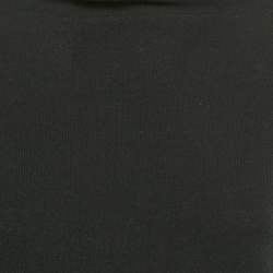 Pre Owned Emporio Armani Black Turtleneck Pocket Detail Long Sleeve Pullover L