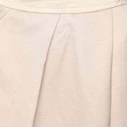 Emporio Armani Beige Rib Knit Midi Skirt M