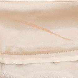 Emporio Armani Beige Rib Knit Midi Skirt M