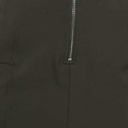 Emporio Armani Black Crepe Pencil Skirt S