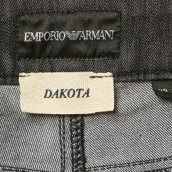 Emporio Armani Grey Sequin Embroidered Denim Dakota Jeans M Waist 29"
