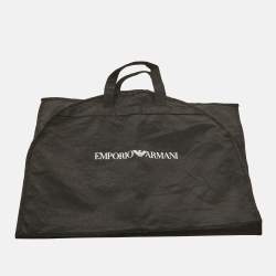 Pre Owned Emporio Armani Pink Crepe Pant Suit L