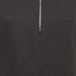 Pre Owned Emporio Armani Black Knit Short Dress M