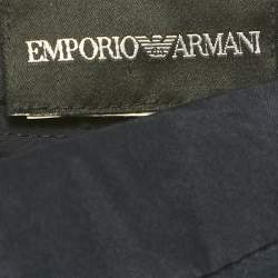 مملوكة مسبقًا ```json
{"name_ar": "تنورة أمبريو أرماني حرير كحلي غير متماثل ميدي مقاس صغير جدًا"}
```