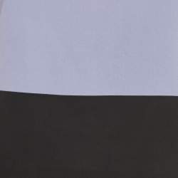 Pre Owned Emporio Armani Multicolour Striped Silk Sleeveless Top M