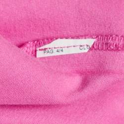 Pre Owned Emporio Armani Jersey Teddy Sequin Jersey T-Shirt M