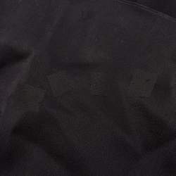 Pre Owned Emporio Armani Elite Black Embellished Cross Back Maxi Dress M