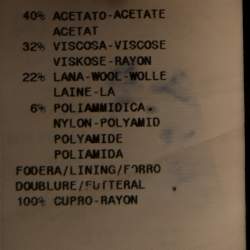 Pre Owned Emporio Armani Black Stripe Pattern Wool Blend Trouser Suit M