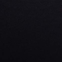 Pre Owned Emporio Armani Black Stretch Jersey Pencil Skirt S