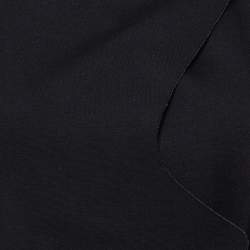 Pre Owned Emporio Armani Black Knit Double Breasted Bodysuit Jacket S