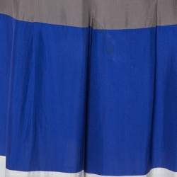 Pre Owned Emporio Armani Multicolor Silk Paneled Palazzo Pants M