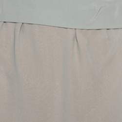 Pre Owned Emporio Armani Colorblock Layered Silk Chiffon Camisole M