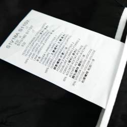 Pre Owned Emporio Armani Grey Checkered Wool Pant Suit S