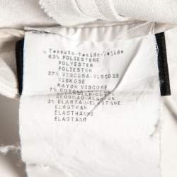 Pre Owned Emporio Armani Grey Jersey Trouser S