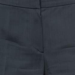 Pre Owned Emporio Armani Vintage Slate Blue Trousers S