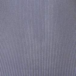 Pre Owned فستان امبوريو أرماني أكمام طويلة وياقة سابرينا تريكو مضلع ومخطط وردي وأبيض M