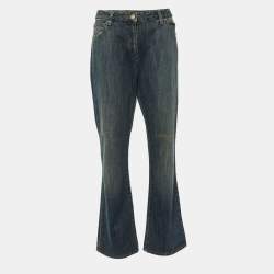 Emporio Armani Blue Washed Denim Jeans L Waist 31"