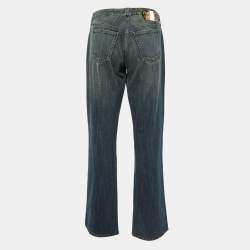 Emporio Armani Blue Washed Denim Jeans L Waist 31"