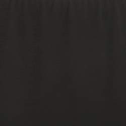 Pre Owned Emporio Armani Black Jersey Wired Hem Pencil Skirt M