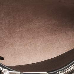 Pre Owned Emporio Armani Black Leather Small ASV Icon Bag