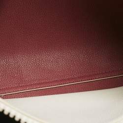 Pre Owned Emporio Armani Grey Faux Leather Large MyEA Tote