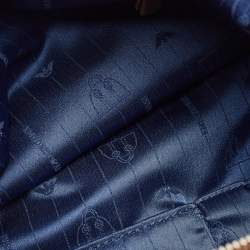 مملوكة مسبقًا حقيبة هوبو شعار امبريو ارماني جلد بني