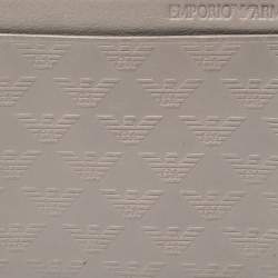 Emporio Armani Grey Leather Card Holder