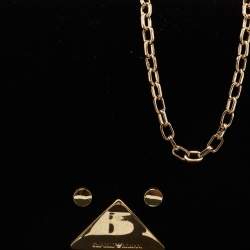 Pre Owned Emporio Armani Black Velvet and Satin Flap Chain Shoulder Bag