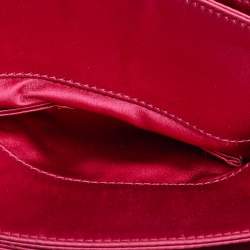 Emporio Armani Pink Satin Chain Bag