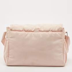 Emporio Armani Pink Nylon Baby Changing Bag