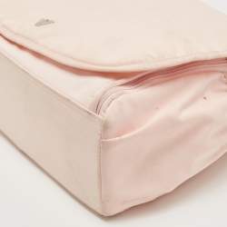 Emporio Armani Pink Nylon Baby Changing Bag
