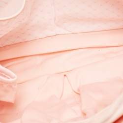 Emporio Armani Pink Nylon Baby Changing Bag