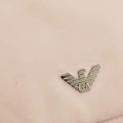 Emporio Armani Pink Nylon Baby Changing Bag