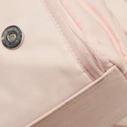 Emporio Armani Pink Nylon Baby Changing Bag