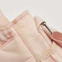 Emporio Armani Pink Nylon Baby Changing Bag