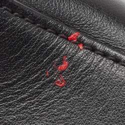 Pre Owned Emporio Armani Black Leather Camera Bag