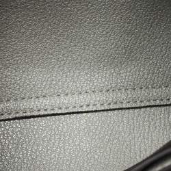 Pre Owned Emporio Armani Black Leather Small MyEA Tote