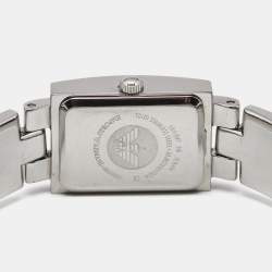 Pre Owned Emporio Armani Blue Stainless Steel AR5416 Women's Wristwatch 17.50 mm
