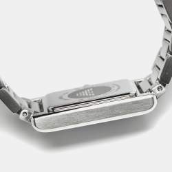 Pre Owned Emporio Armani Mother Of Pearl Crystal Two-Tone Stainless Steel AR11626 Women's Wristwatch 22.40 mm