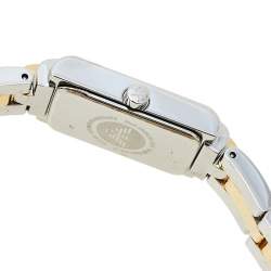 Pre Owned Emporio Armani Blue Mother Of Pearl Stainless Steel AR3109 Women's Wristwatch 16 mm