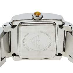 مملوكة مسبقًا Emporio Armani Black Stainless Steel AR5708 Women's Wristwatch 27 mm