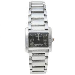 مملوكة مسبقًا Emporio Armani Black Stainless Steel AR5708 Women's Wristwatch 27 mm