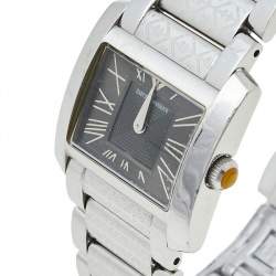 مملوكة مسبقًا Emporio Armani Black Stainless Steel AR5708 Women's Wristwatch 27 mm