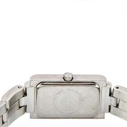 Pre Owned Emporio Armani Silver Stainless Steel AR5433 Women's Wristwatch 16 mm