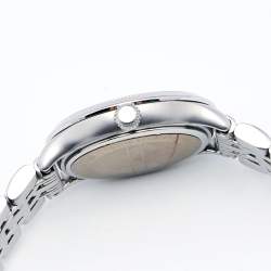 Pre Owned Emporio Armani Mother Of Pearl Stainless Steel Classic AR1803 Women's Wristwatch 26 mm