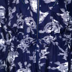 مملوكة مسبقًا جمبسوت اكويبمينت حرير مطبوع ماڨريك بنفسجي صغير (سمول)