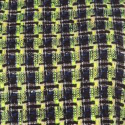 Erdem Multicolor Cap Sleeve Amanie Tweed Top M